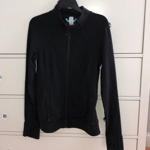 girls ivviva black athletic zip up